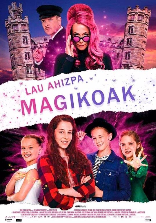 Cine infantil: "Lau ahizpa magikoak"