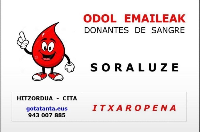 Cita donantes de sangre