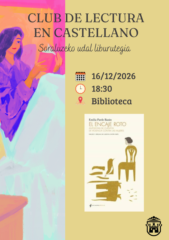 Club de lectura en castellano: "El encaje roto"