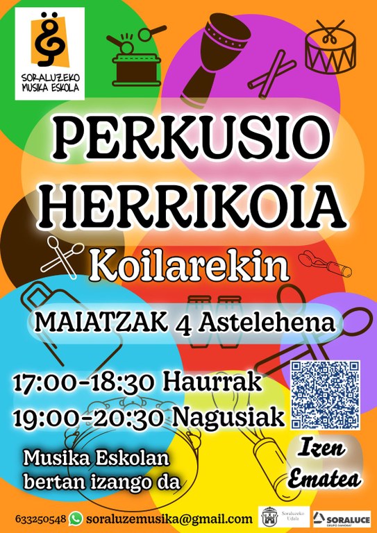 Curso: "Percusión popular"