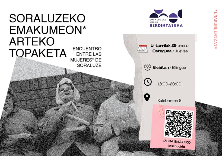 Encuentro entre las mujeres* de Soraluze