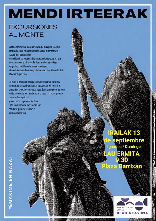 Escuela de Empoderamiento: "Excursiones al monte: 4 ermita"