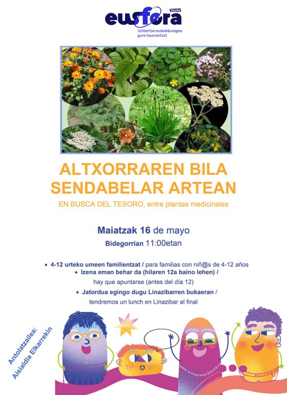 Eusfera: "En busca del tesoro entre plantas medicinales"