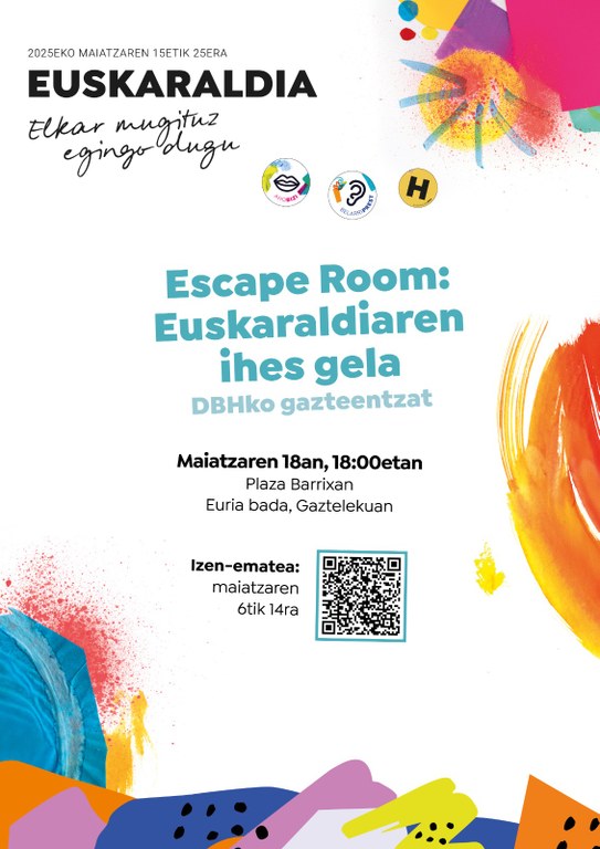 Euskaraldia: "Escape room"
