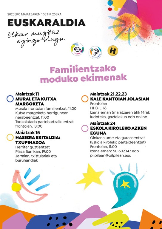 Euskaraldia: "Último día de Eskola kirola"