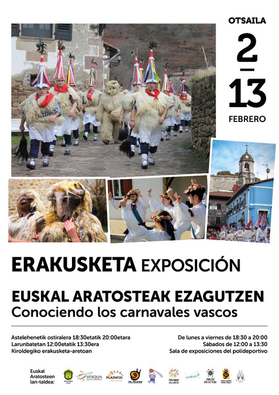 Exposición: "Conociendo los carnavales vascos"