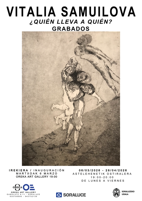 Exposición: "Vitalia Samuilova: ¿Quién lleva a quién?"