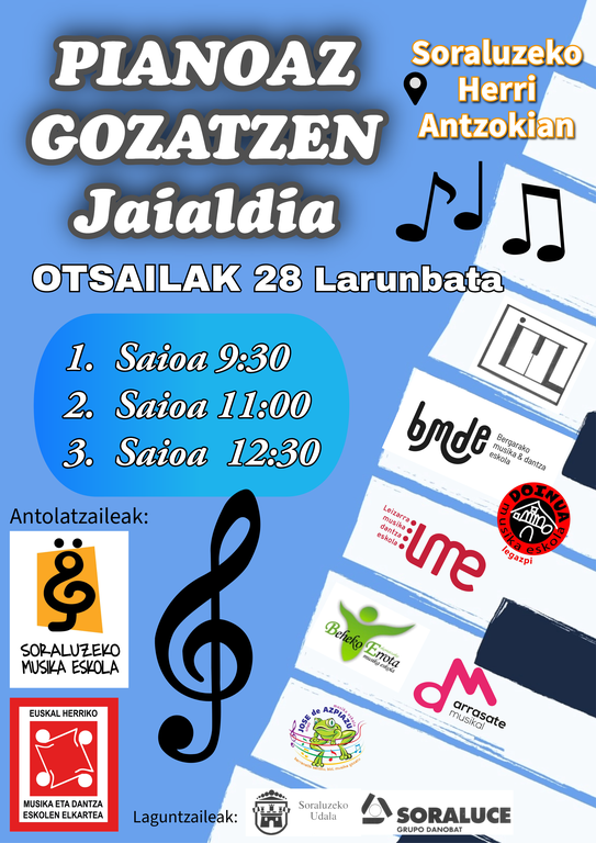 Festival: "Pianoaz gozatzen"