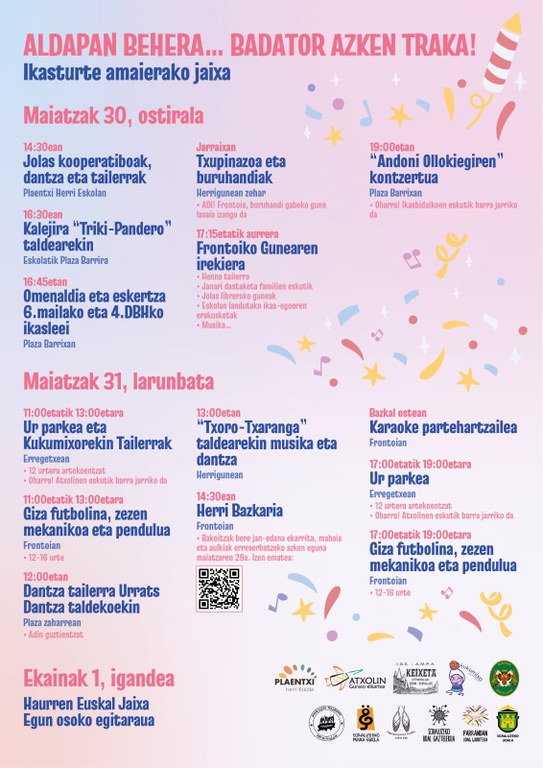 Fiesta: "Aldapan behera... badator azken traka!"