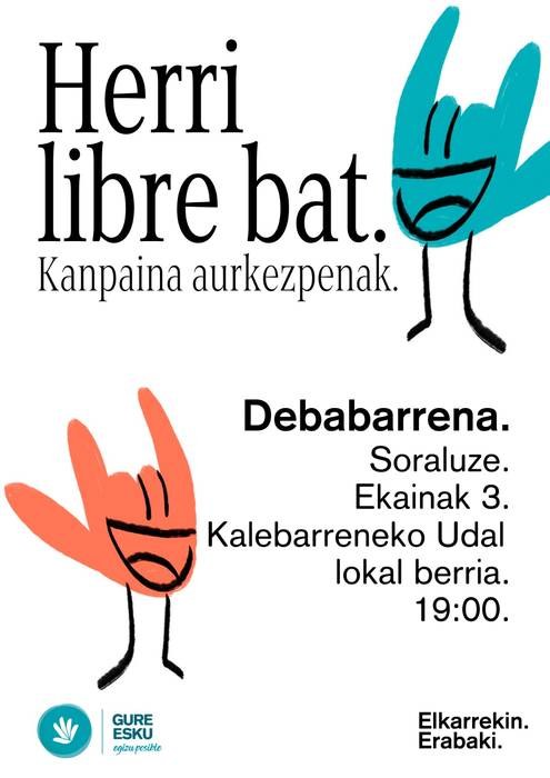 Presentación de campaña de Gure Esku