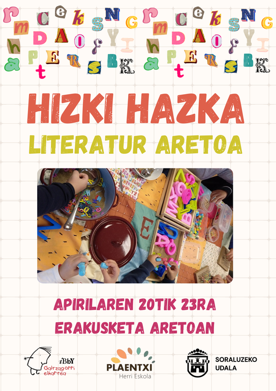 Sala literaria: "Hizki hazka"