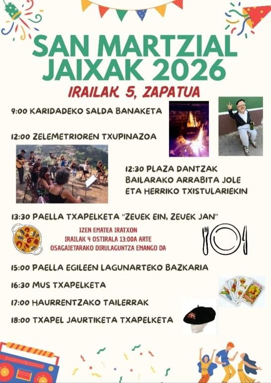 San Martzial jaixak