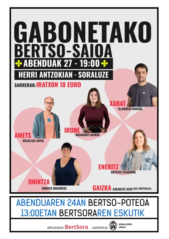 Sesión de bertsolarismo de navidad