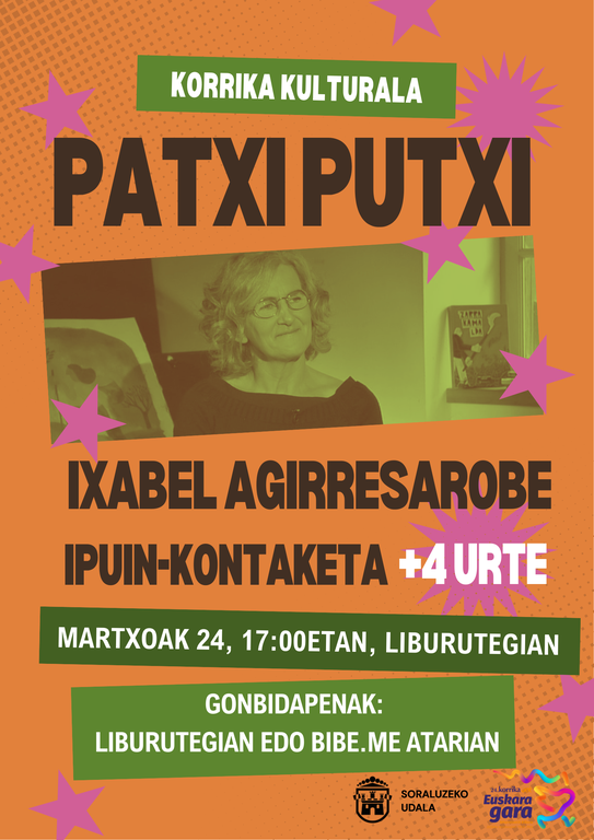 Sesión de cuentacuentos: "Patxi Putxi"