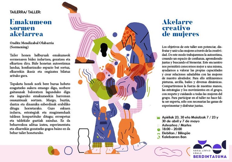 Taller: "Akelarre creativo de mujeres"