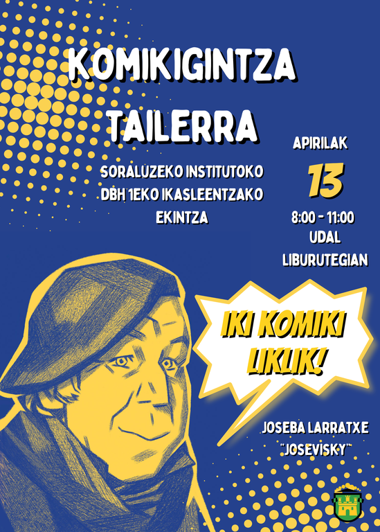 Taller de cómic: "Iki komiki liklik!"