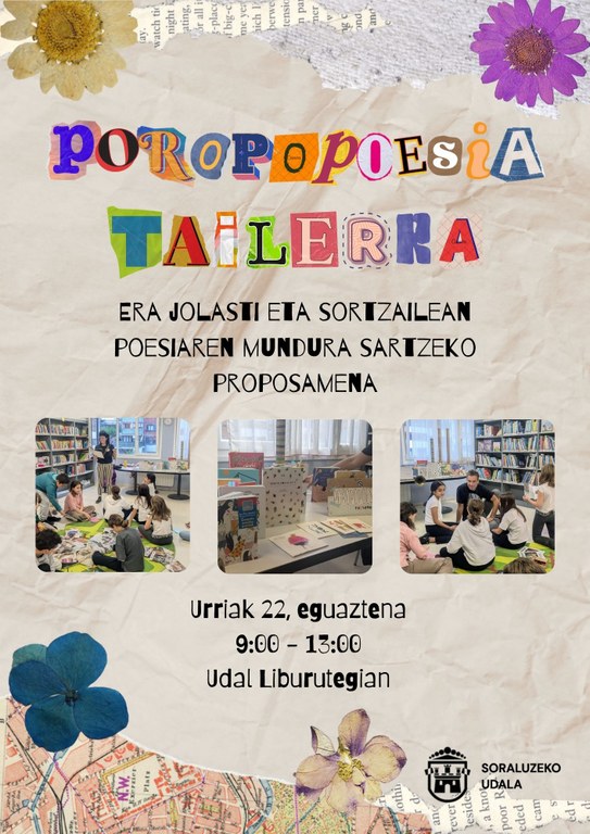 Taller: "Taller de poropopoesia"