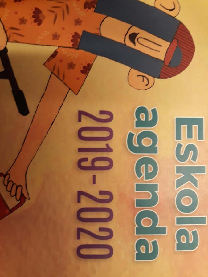 Agenda escolar 2019-2020 Agenda escolar 2019-2020
