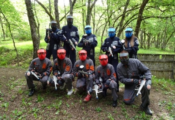 ¡Al paintball con el gazteleku!