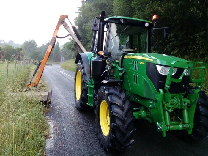 Arranca la limpieza de caminos rurales