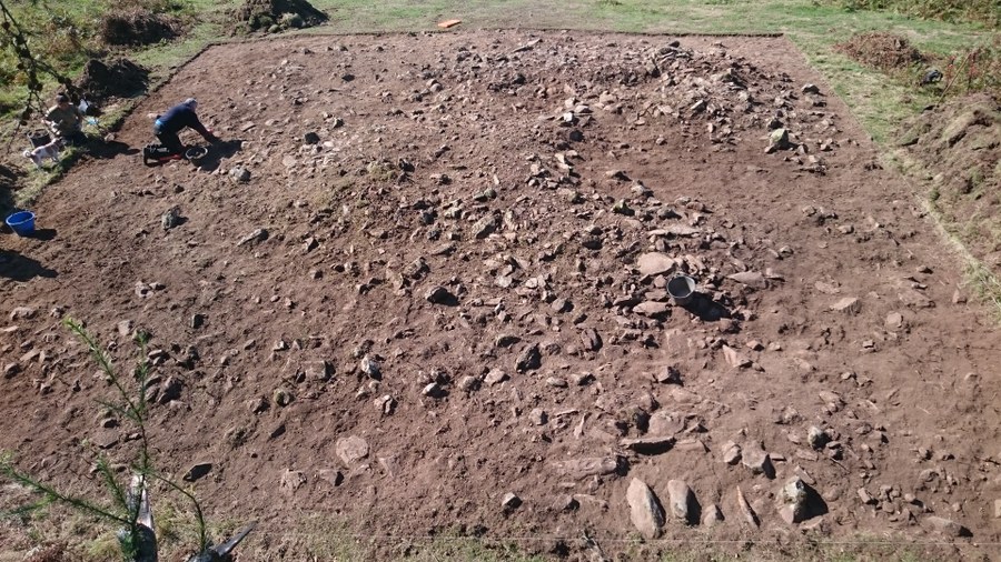Los trabajos de excavación a buen ritmo Los trabajos de excavación a buen ritmo