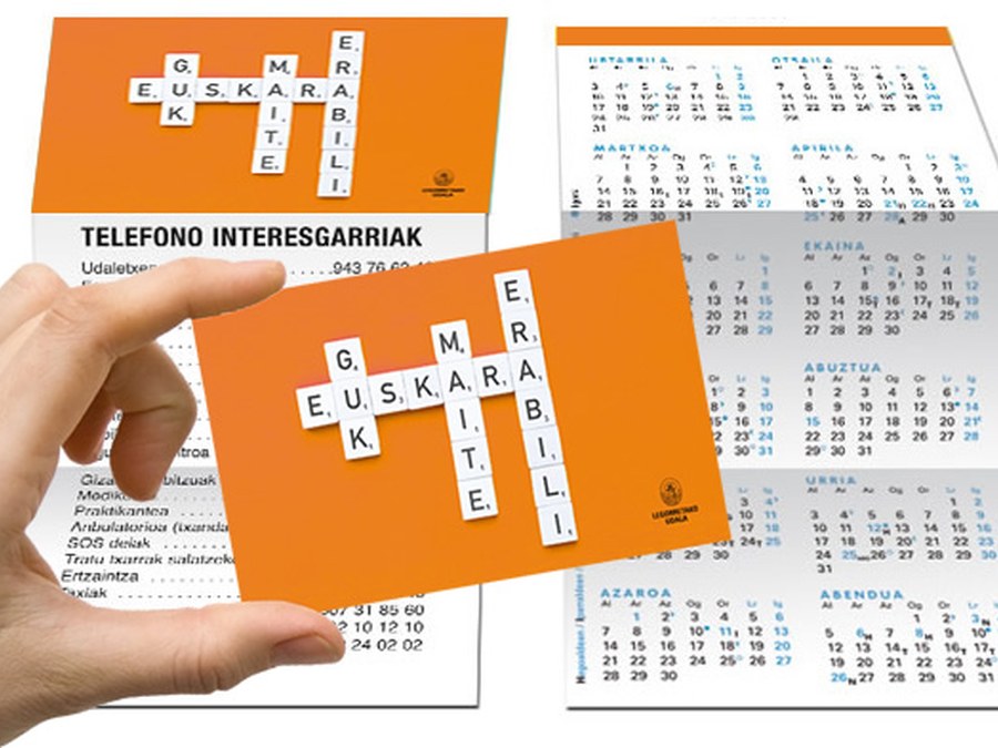 Editados los calendarios de bolsillo con teléfonos de interés