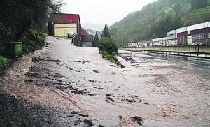 Comienza el drenaje del viaducto