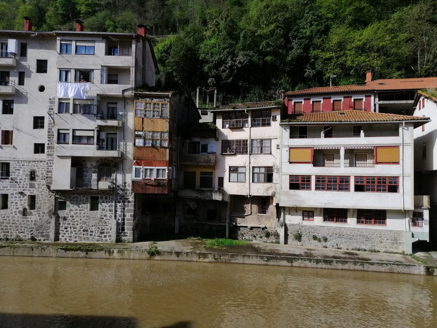 Demolición de edificios de Errabal kalea Demolición de edificios de Errabal kalea