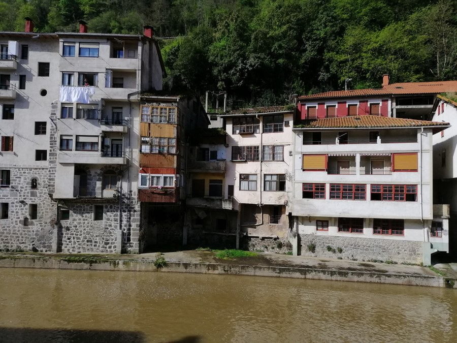 Demolición de edificios de Errabal kalea