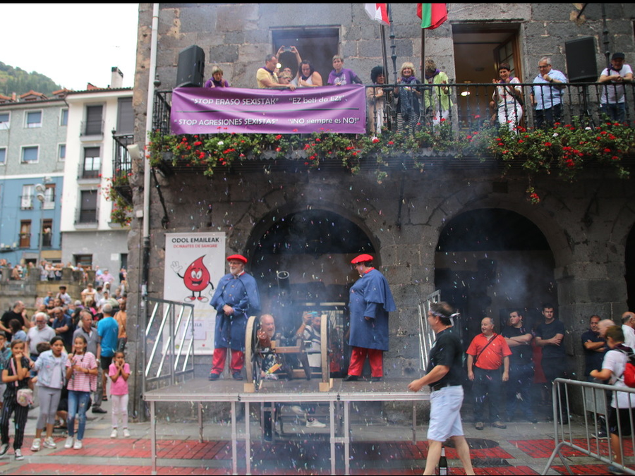 El Ayuntamiento de Soraluze valora positivamente las fiestas de Santiago y Santa Ana de este año