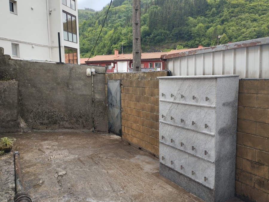 El columbario ya está operativo en el cementerio