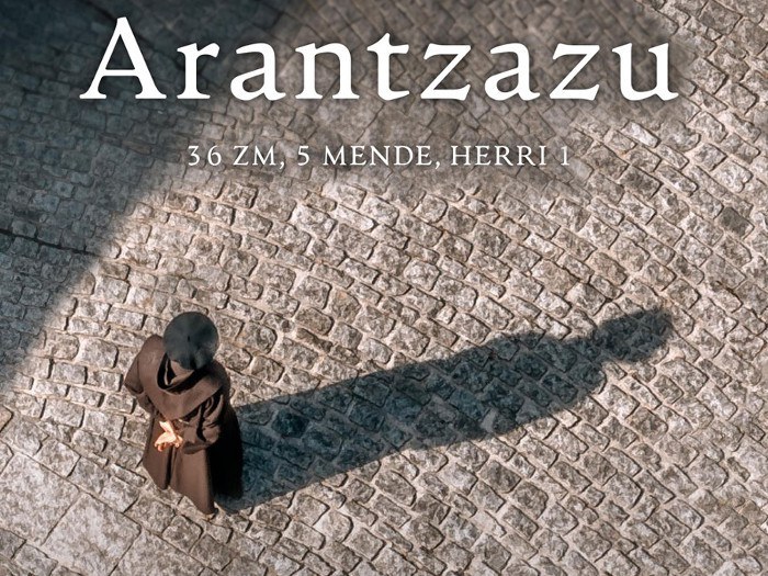 El miércoles, 15 de mayo, se proyectará el documental “Arantzazu. 36 zm, 5 mende, herri 1”