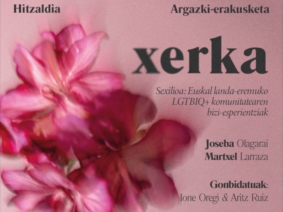 El próximo jueves, 9 de octubre, tendrá lugar en la sala de exposiciones la charla "Xerka" y el acto de presentación de la exposición