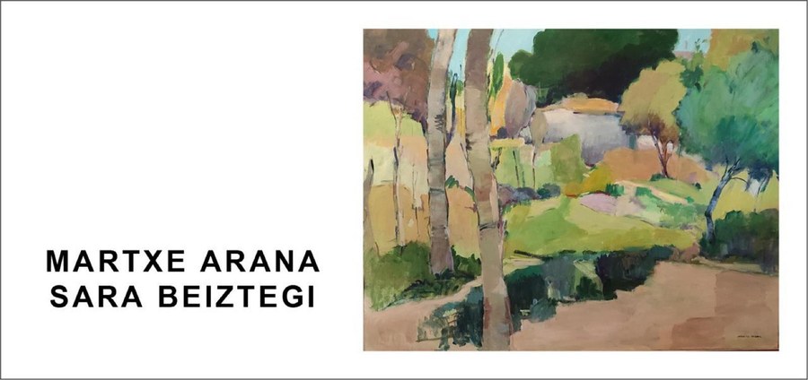 Exposición de las artistas Martxe Arana y Sara Beiztegi en la galería Oreka Art