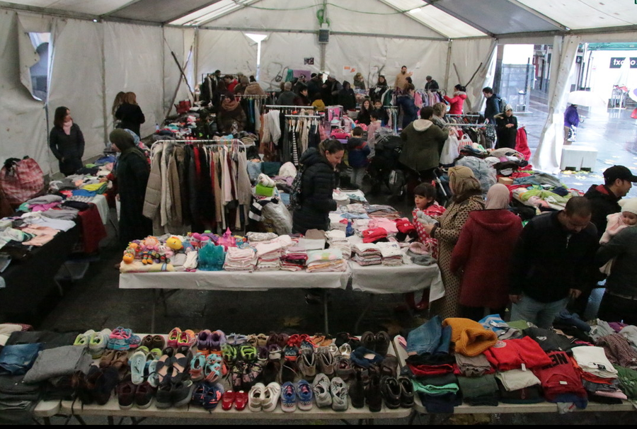 Feria de productos de segunda mano