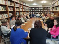 Hoy lunes, primera sesión del curso del club de lectura en euskera