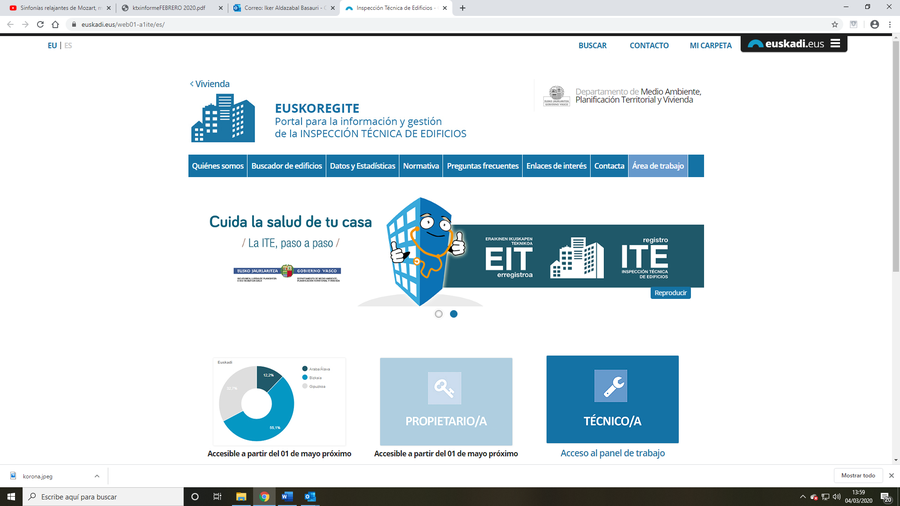 Inspección técnica de edificios Inspección técnica de edificios