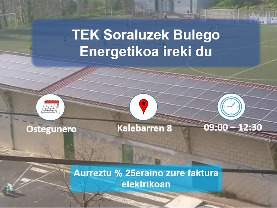 La campaña de afiliación de la Comunidad Energética Local de Soraluze avanza a buen ritmo