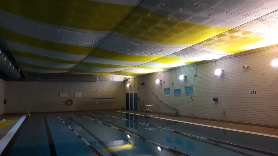 La piscina se abre esta tarde La piscina se abre esta tarde