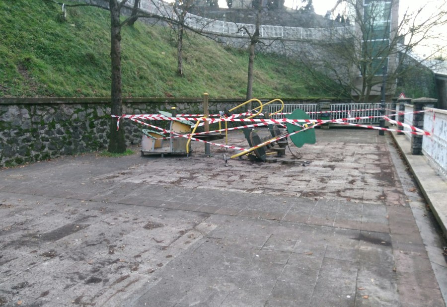Nuevo parque de la estación Nuevo parque de la estación