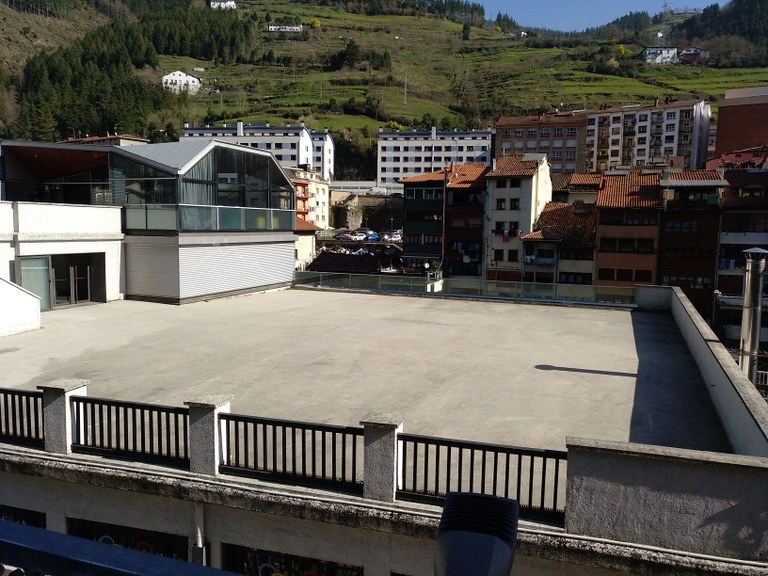 Obras de ampliación del polideportivo Obras de ampliación del polideportivo