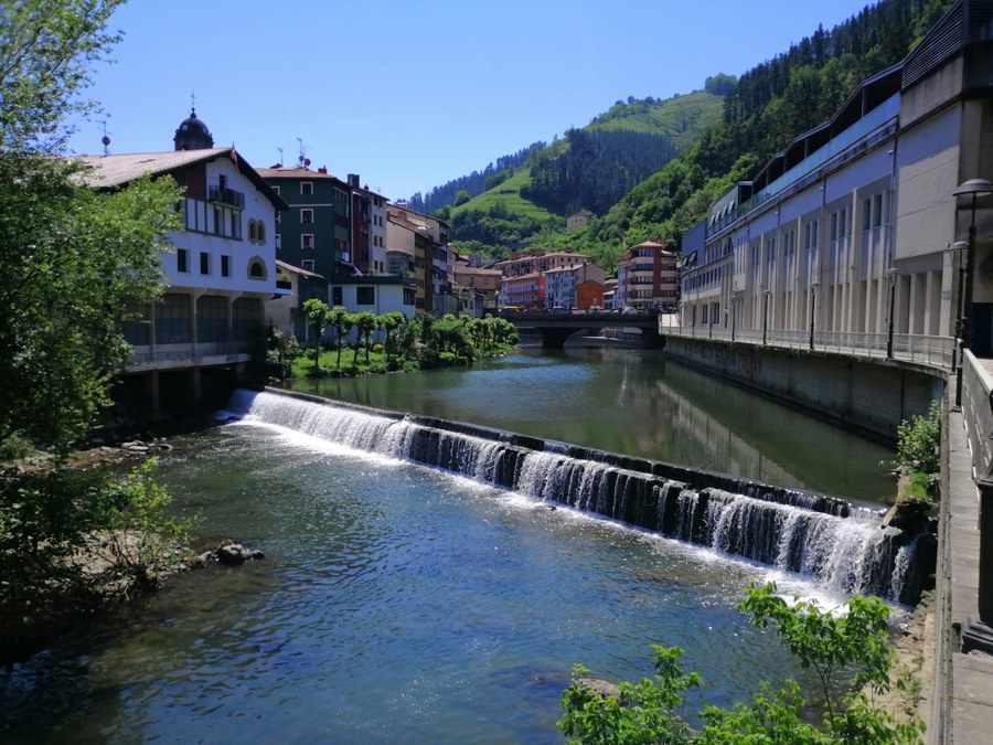 Obras de mejora del río Deba