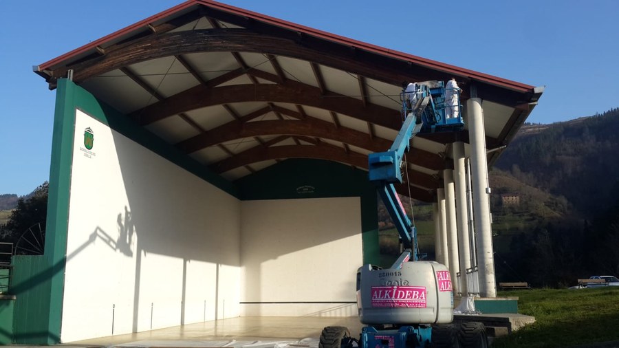 Trabajos de mantenimiento en San Andres Trabajos de mantenimiento en San Andres