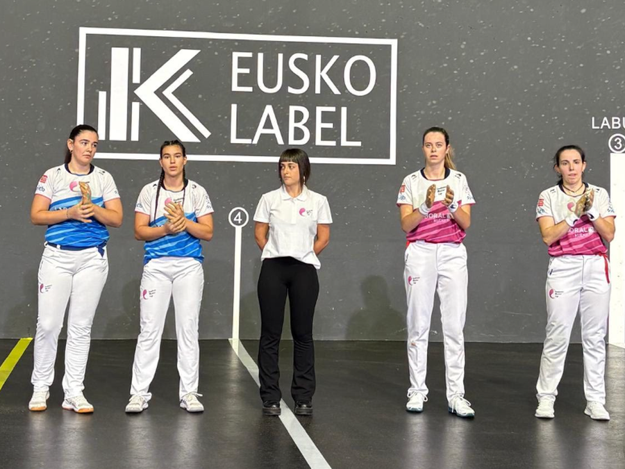 Soraluze acogerá este viernes las semifinales del VII. Torneo San Fermín de pelota femenina