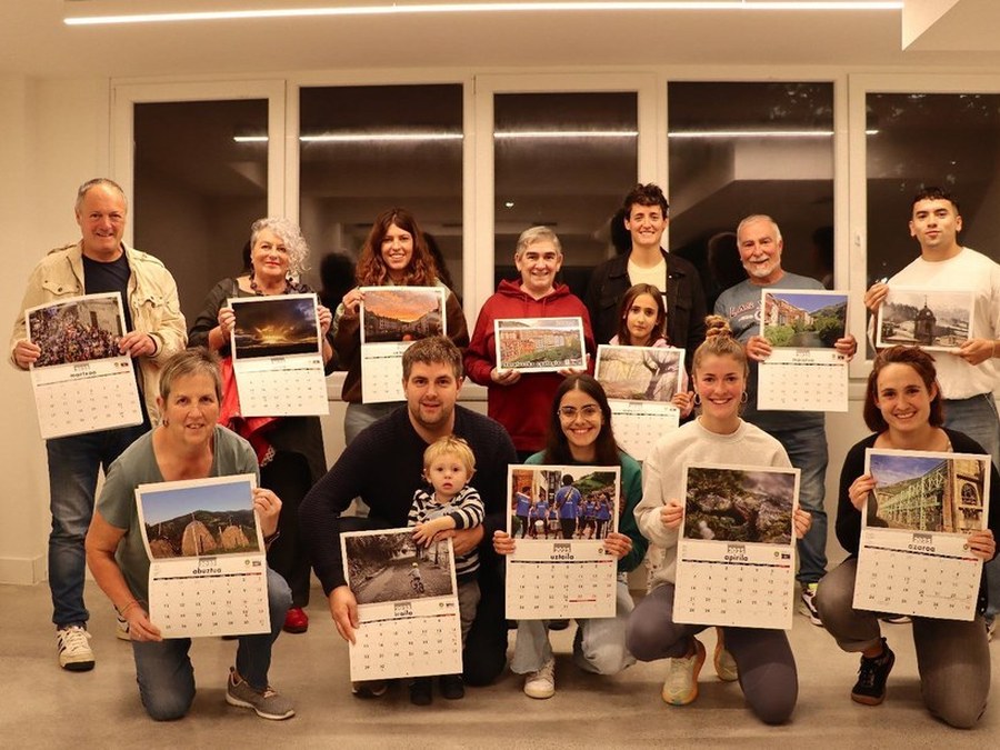 Todavía está abierto el plazo para enviar fotografías para el calendario del 2026