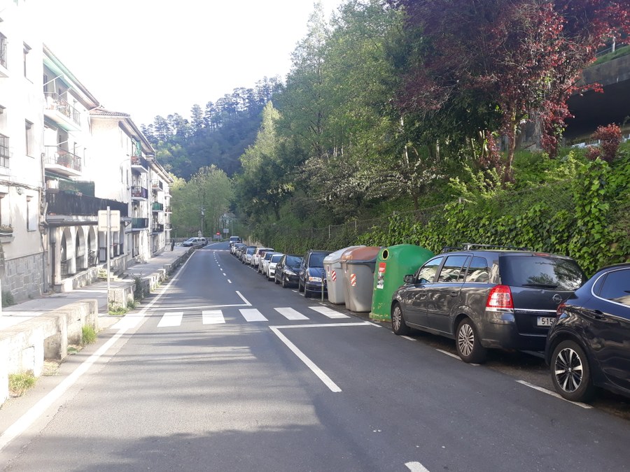 Trabajos de poda en Txurruken