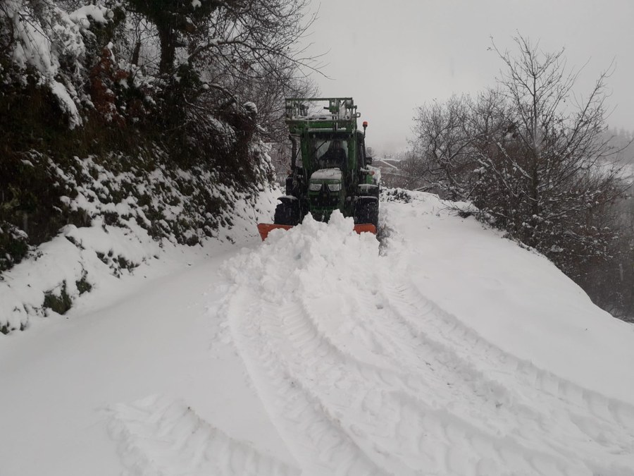 Trabajos de retirada de nieve Trabajos de retirada de nieve