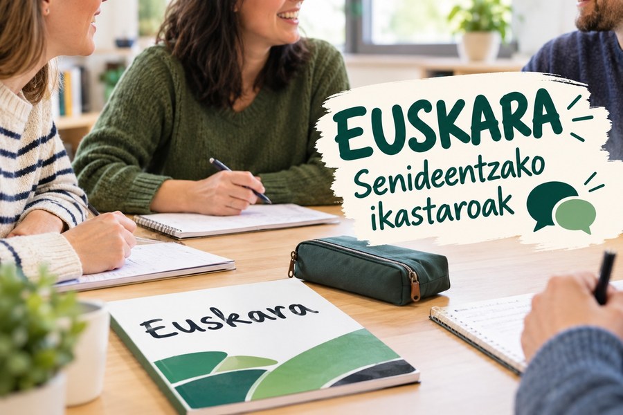 Varias opciones para aprender euskera en Soraluze durante el curso 2026-2027