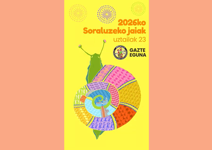 Varios avisos para las fiestas de Soraluze y el primer video breve para anunciar el programa de fiestas: jueves, 23 de julio
