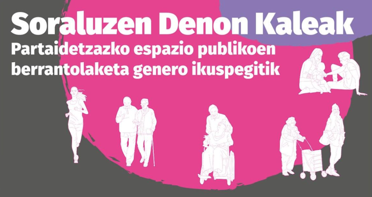 Participa en el proceso "Soraluzen denon kaleak" rellenando el cuestionario.